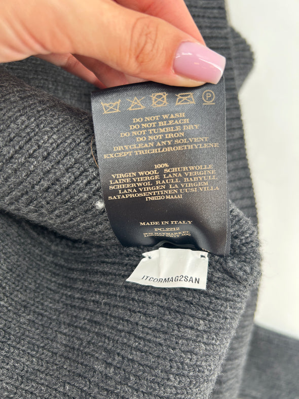 Gilet gris zippé
