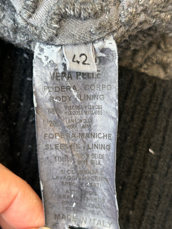 Veste en cuir synthétique