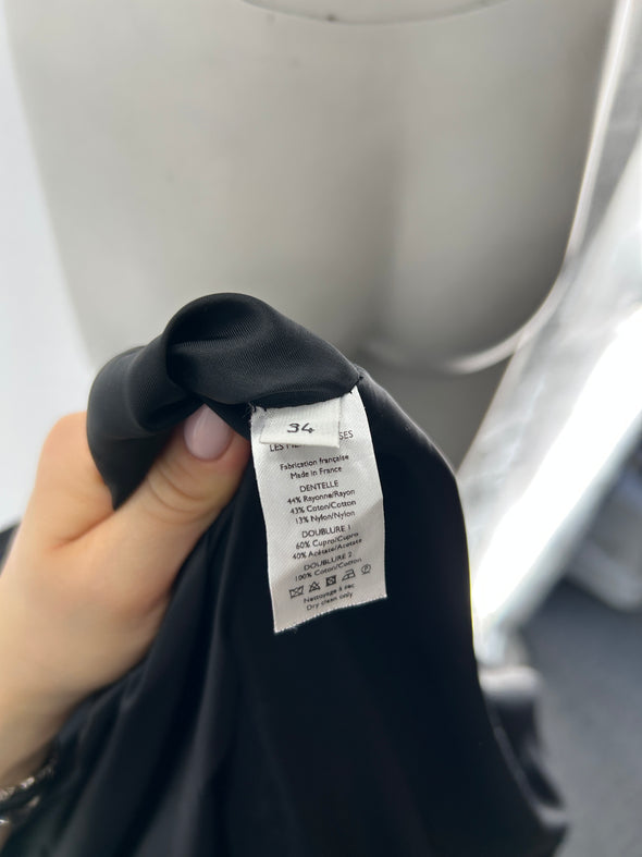 Robe patineuse noire