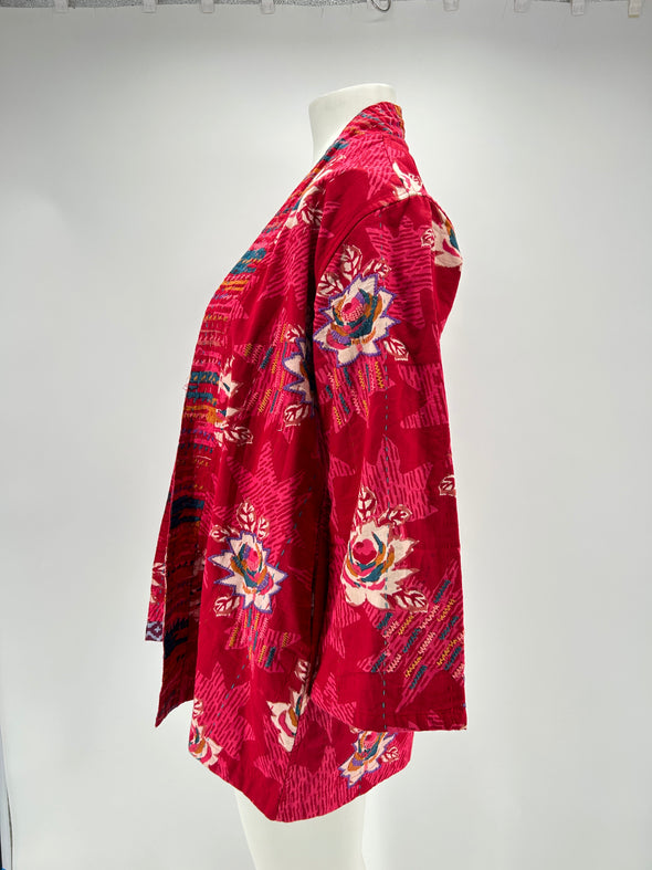 Veste Kimono rouge