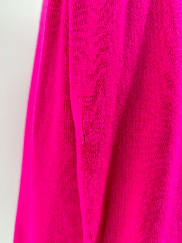 Pull en laine rose