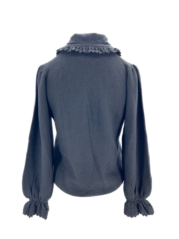 Pull en laine noir