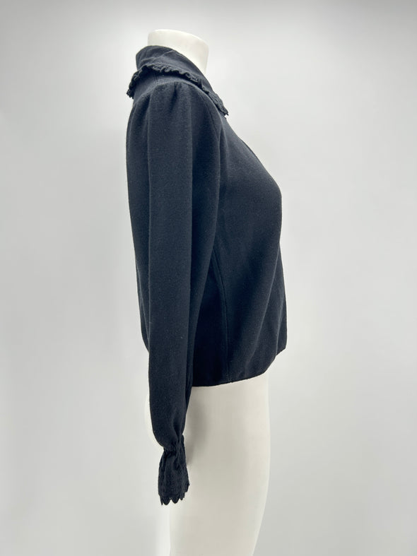 Pull en laine noir