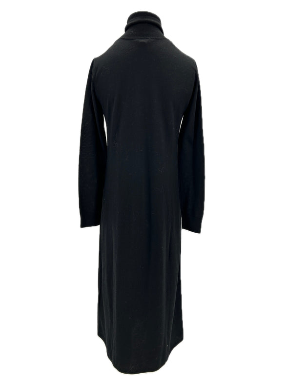 Robe en laine noire