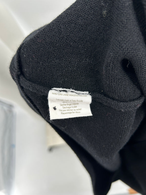 Pull en laine noir