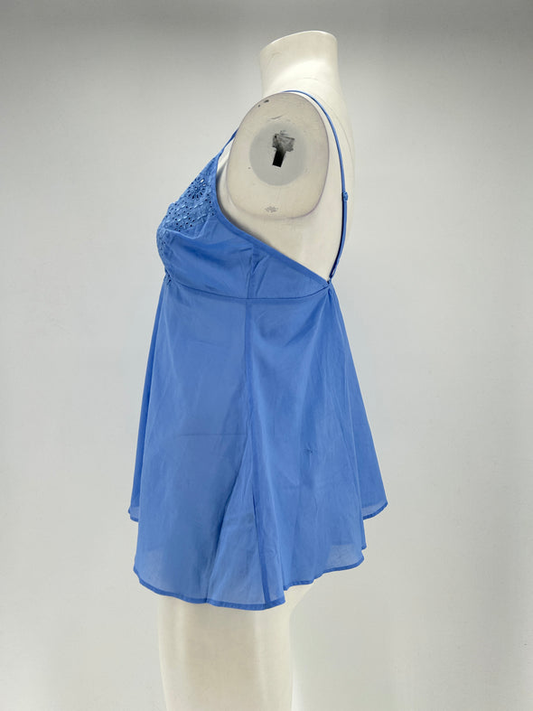Blouse bleue