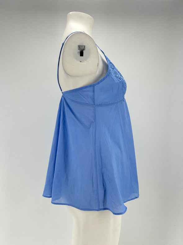Blouse bleue