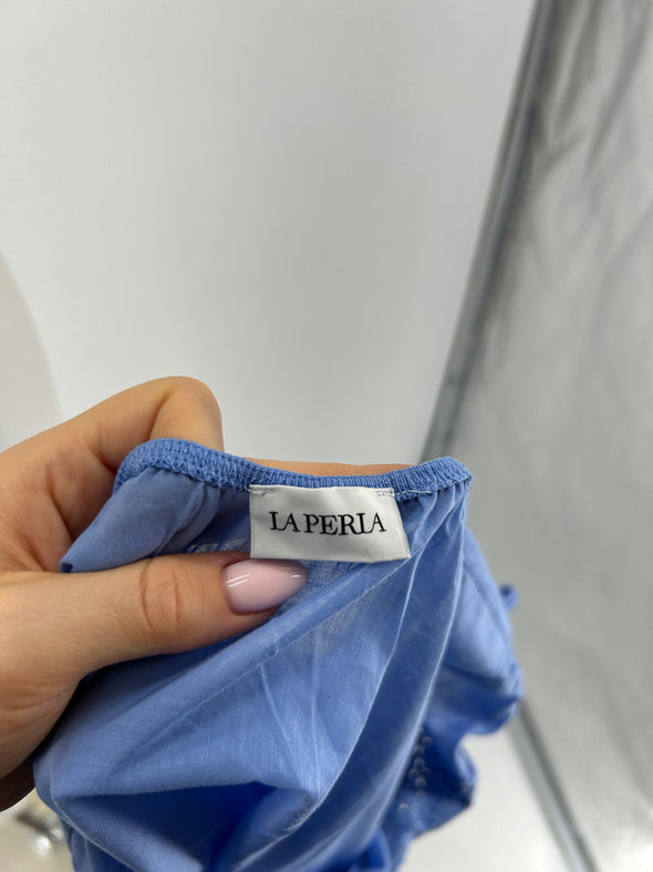 Blouse bleue