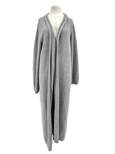 Cardigan en cachemire gris