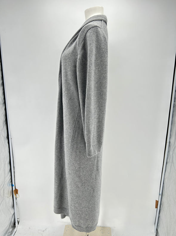 Cardigan en cachemire gris