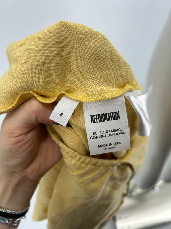 Robe jaune