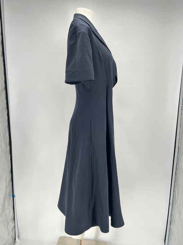 Robe en laine marine