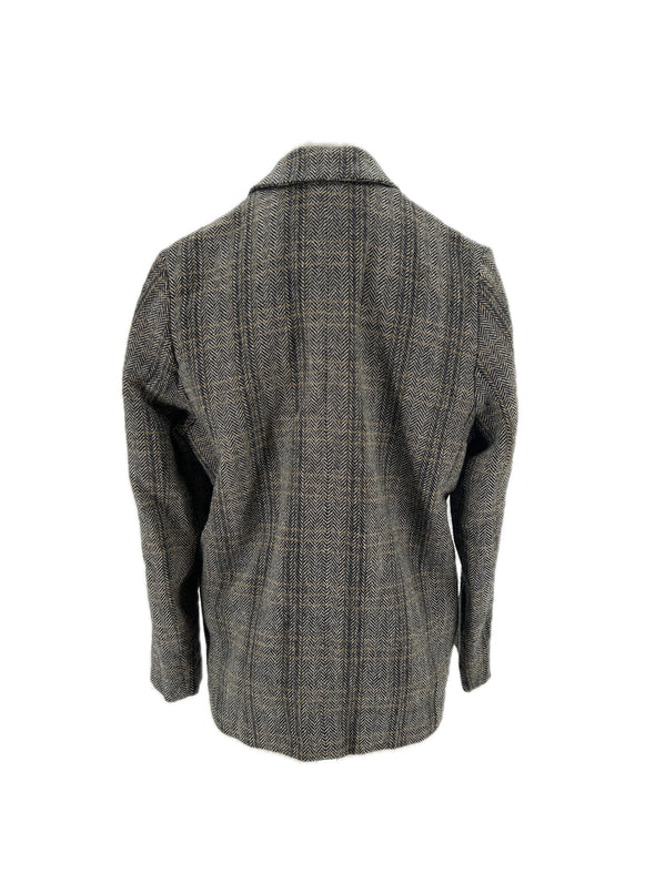 Blazer en laine gris