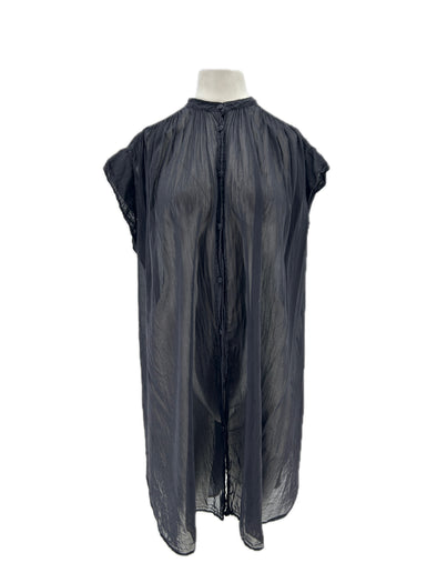 Tunique transparente noire