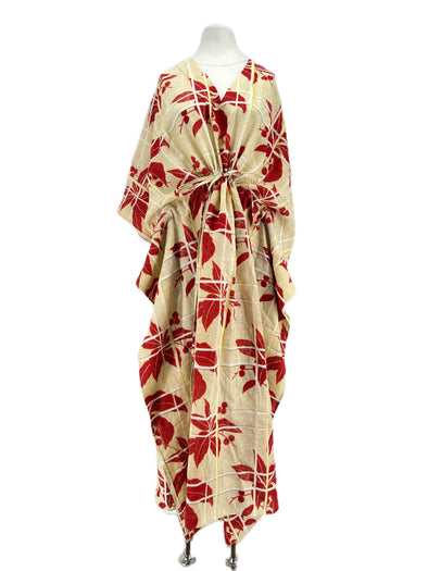 Caftan en lin
