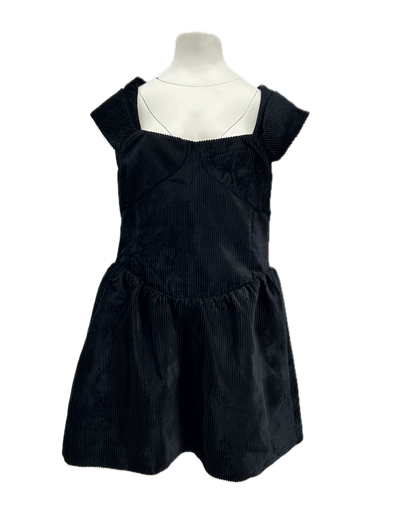 Robe en velours noire