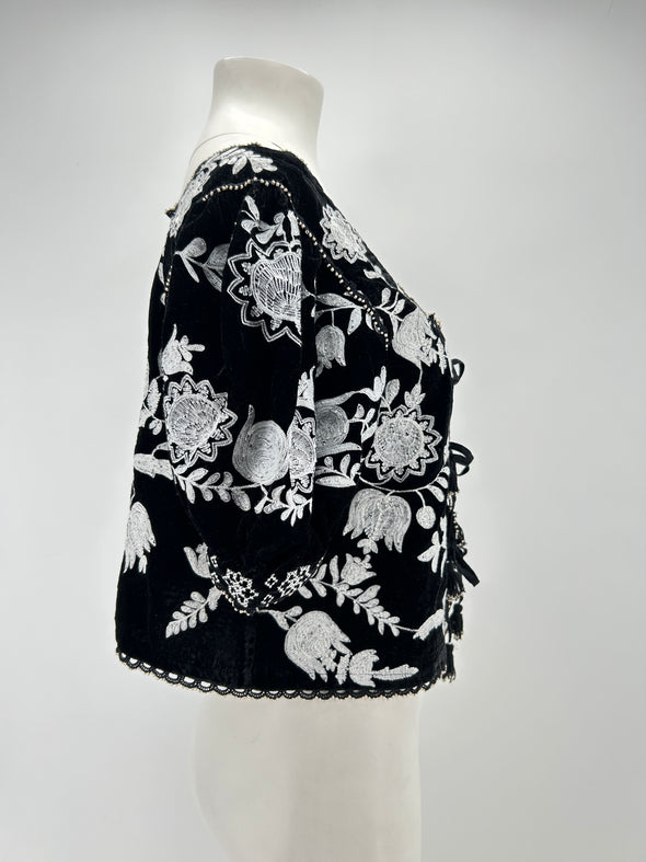 Top en velours