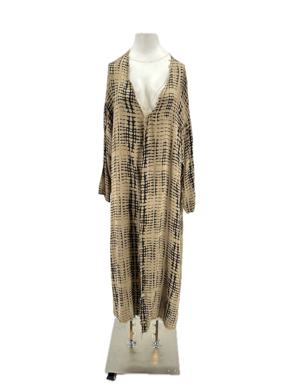 Robe paréo bicolore