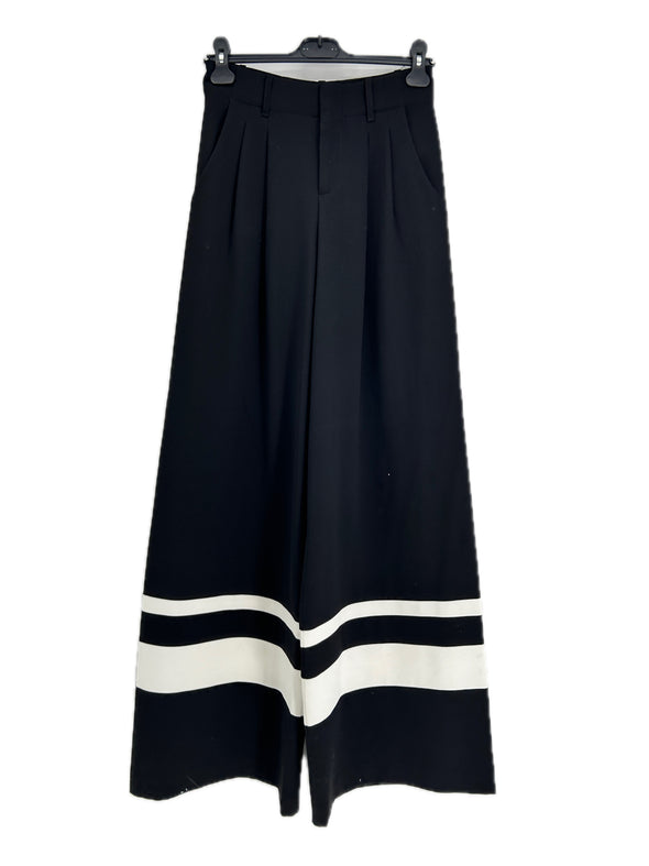 Pantalon large noir