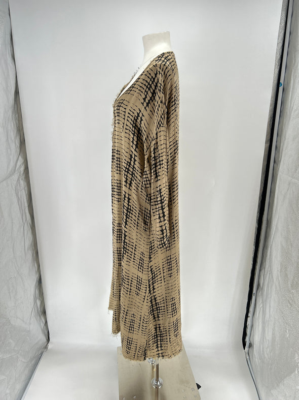 Robe paréo bicolore