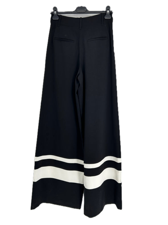 Pantalon large noir