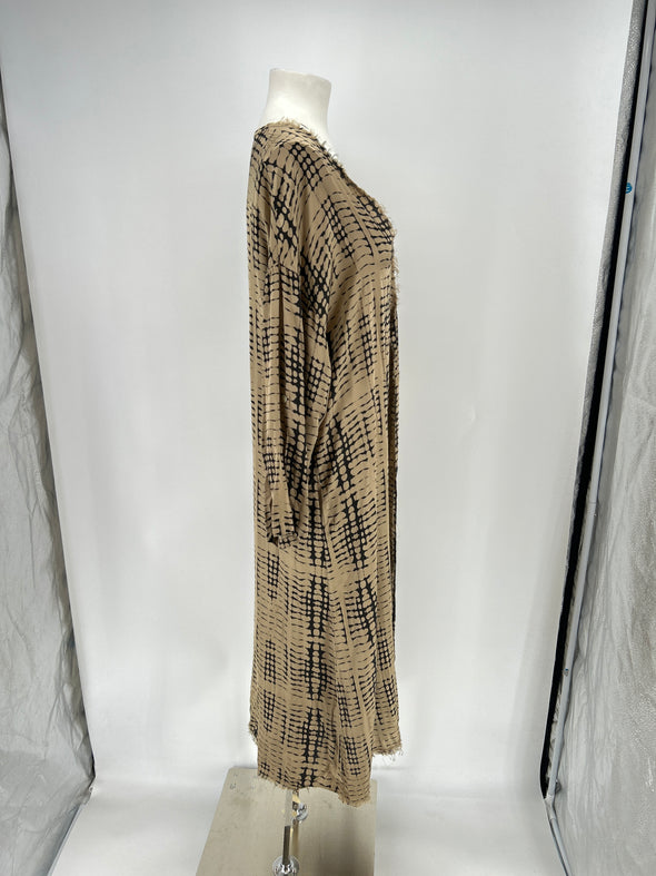 Robe paréo bicolore