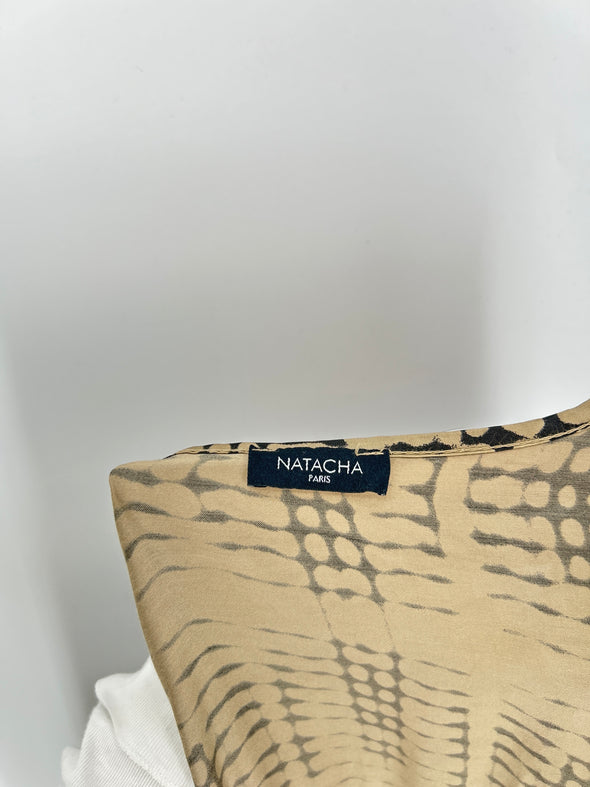 Robe paréo bicolore