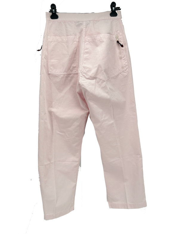 Pantalon large rose