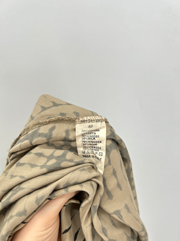 Robe paréo bicolore