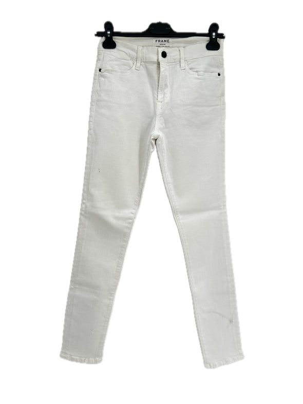 Jean slim blanc "Le Hight Skinny"