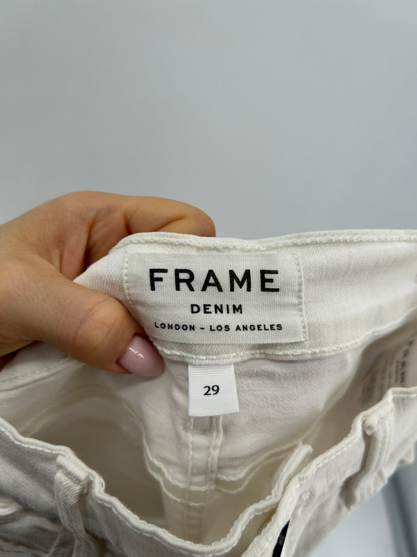 Jean slim blanc "Le Hight Skinny"