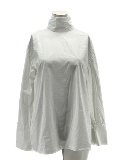 Chemise blanche à nœud