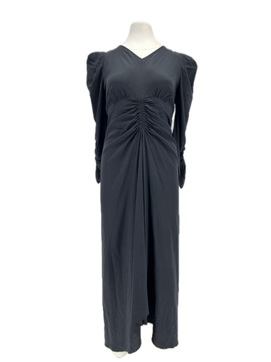 Robe en soie noire