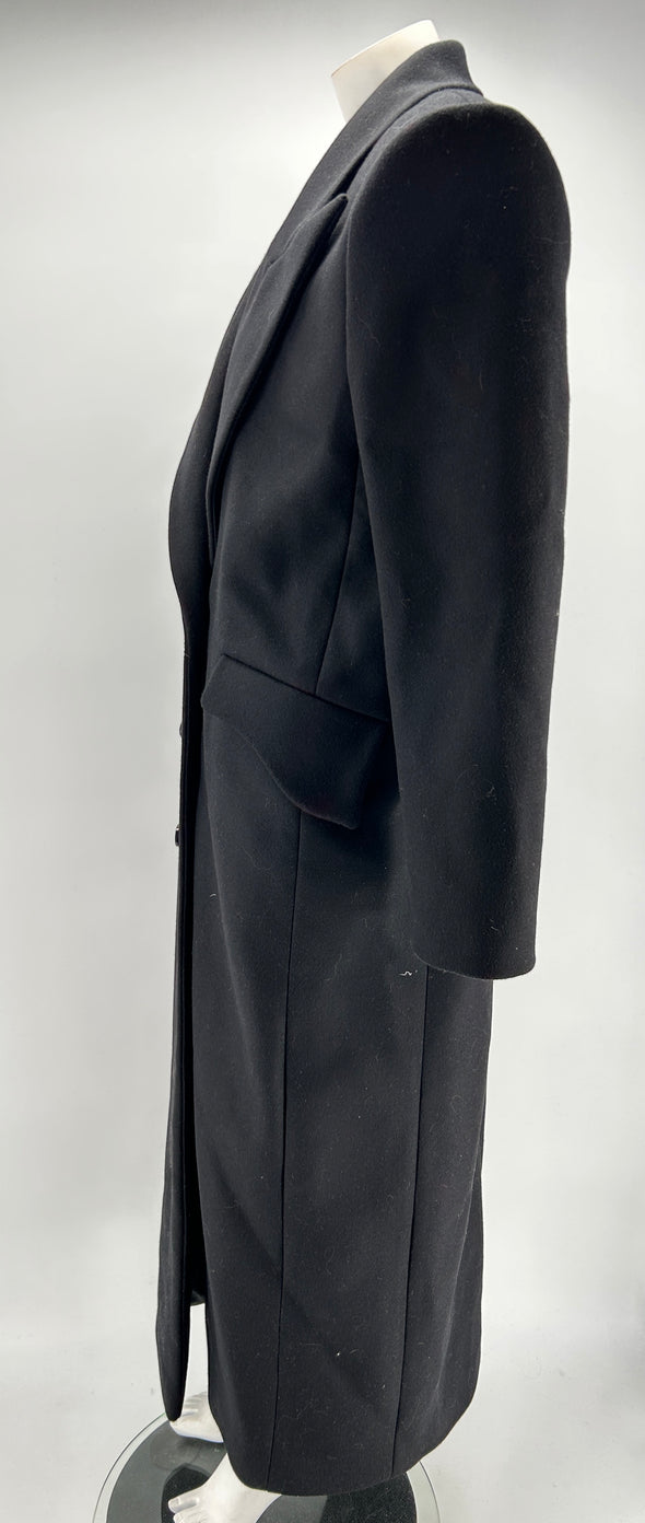 Manteau noir oversize