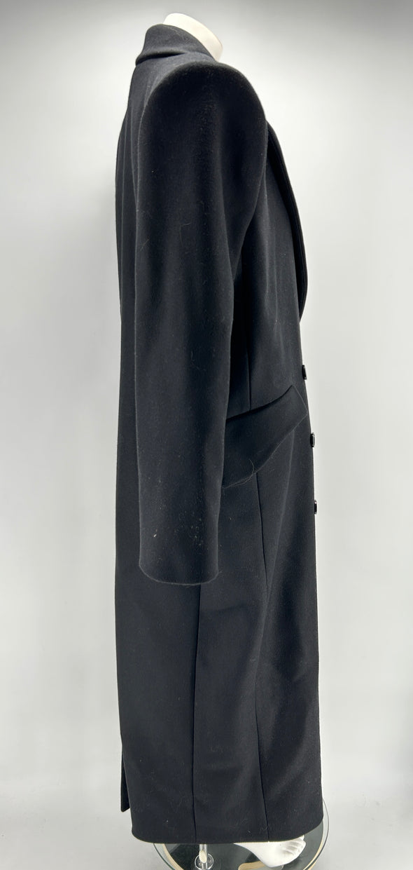 Manteau noir oversize