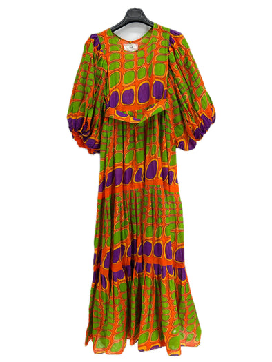 Robe multicolore