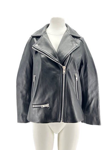 Perfecto en cuir noir