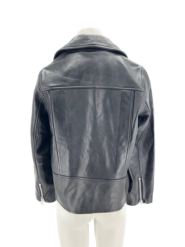Perfecto en cuir noir