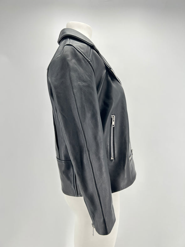 Perfecto en cuir noir