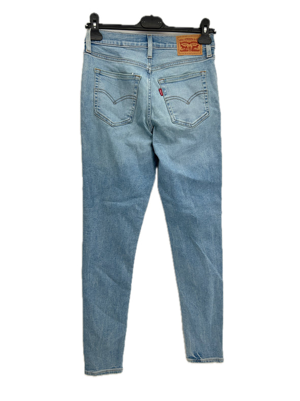 Jean bleu "720 high rise super skinny"