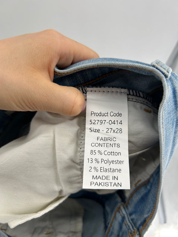 Jean bleu "720 high rise super skinny"