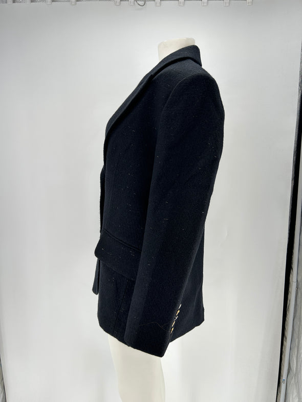 Blazer en laine noir