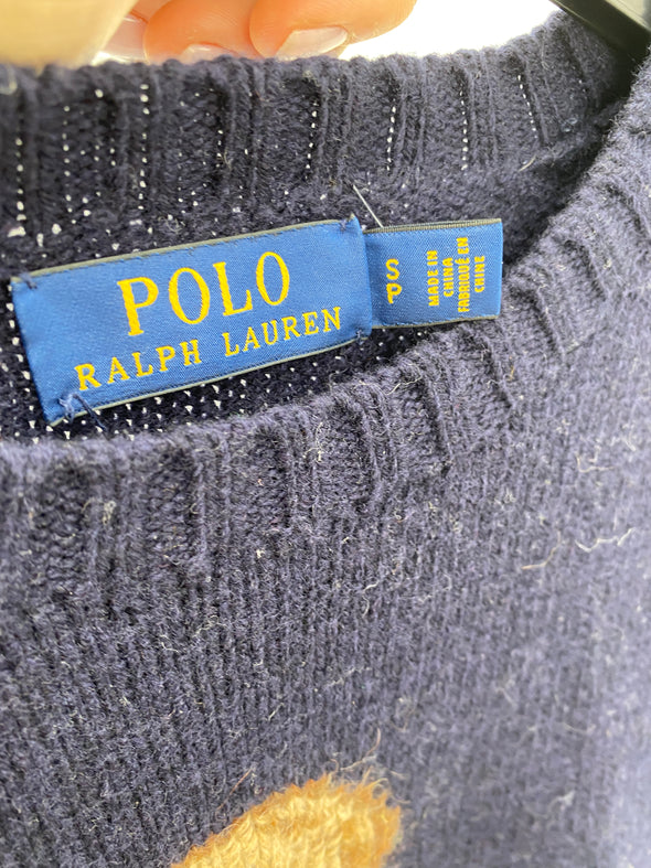 Pull "Polo Bear" en laine et cachemire