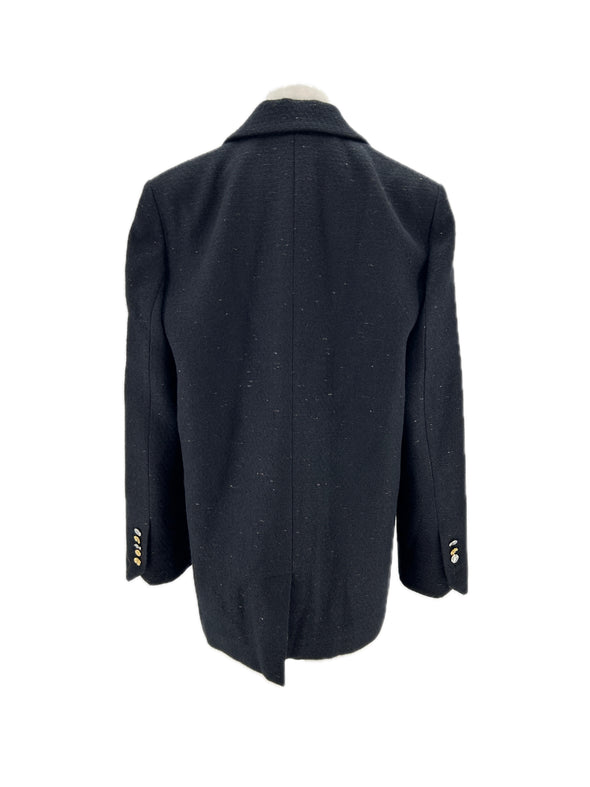 Blazer en laine noir