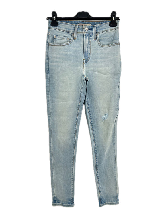 Jean bleu clair "721 high rise skinny"