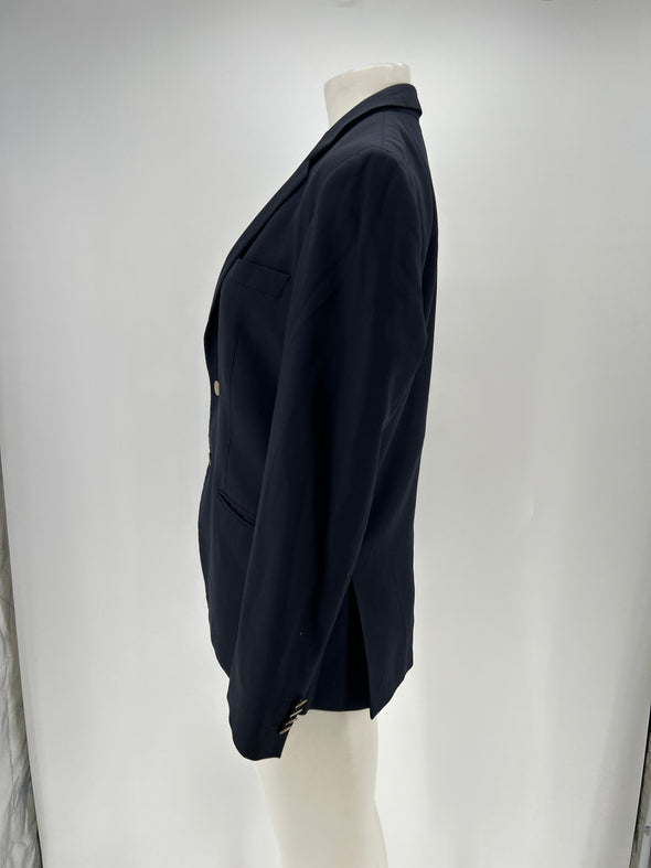 Blazer en laine marine