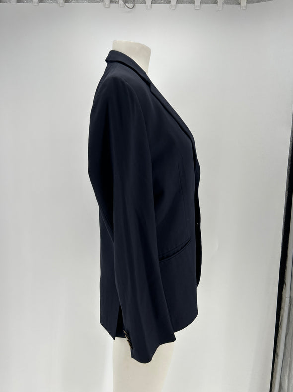 Blazer en laine marine