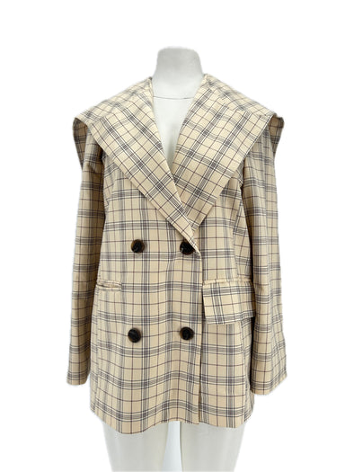 Blazer à carreaux