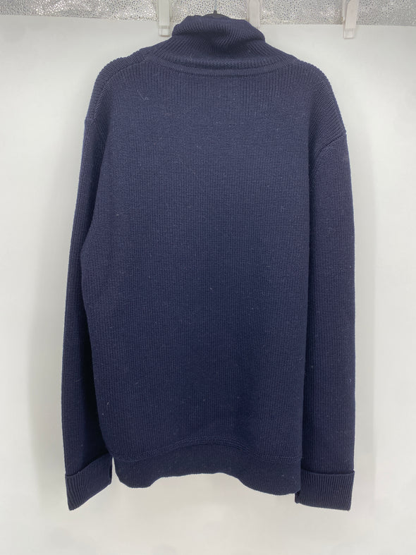 Pull en laine marine