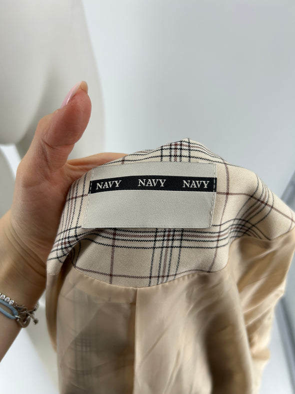 Blazer à carreaux